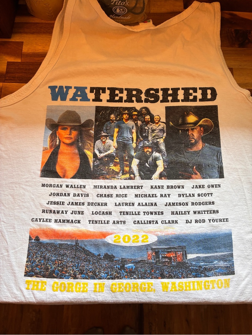 Watershed 2022 Concert Band Tee Tank Top Women’s Large